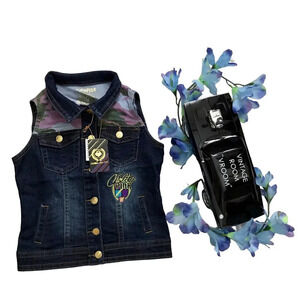 Violet & Pink NWT Vest Jean Jacket for Girls Various